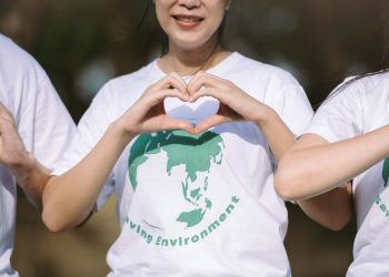 Heart of volunteer spirit, Concept of volunteering community charity social work