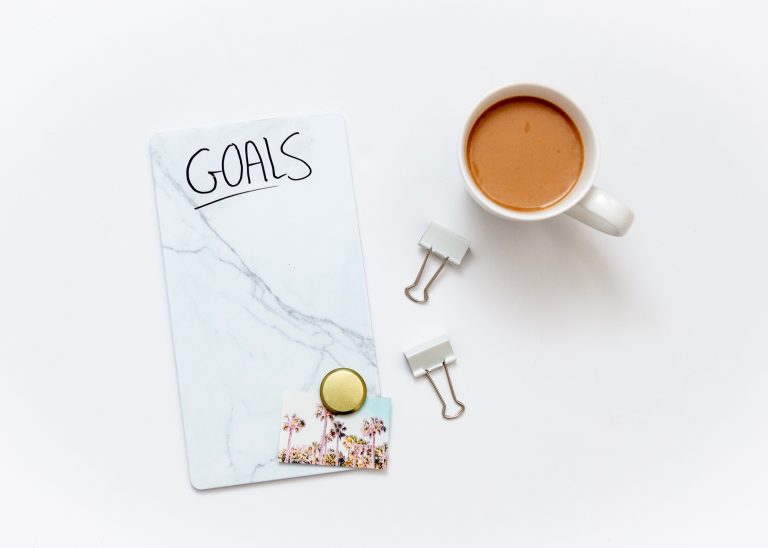 Goal setting lifestyle photo