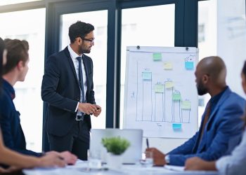 Time for him to pitch his idea to the team